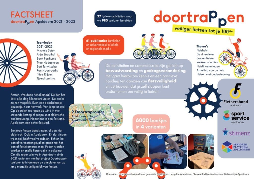 Veilig fietsen met Doortrappen