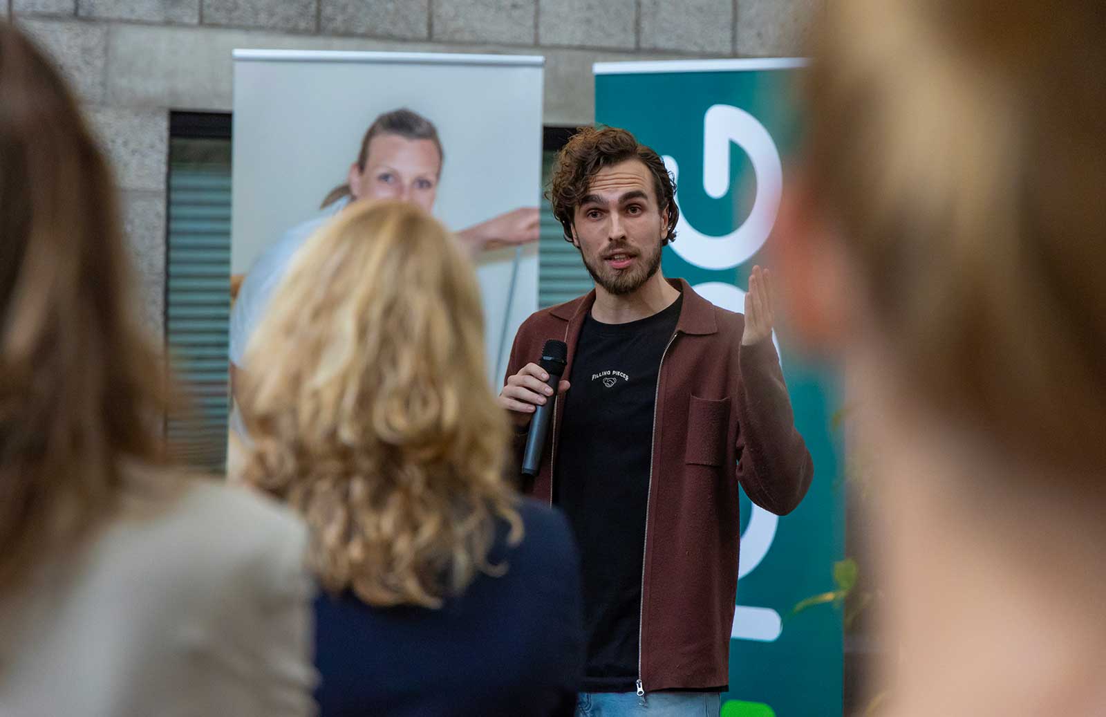 Cyriel de Graaf, Leefstijlmakelaar, bij de opening van het Leefstijlloket Apeldoorn