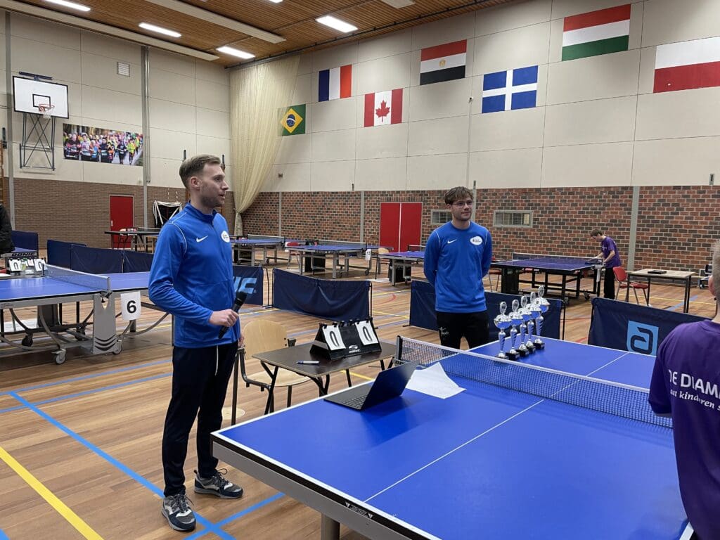 Schoolsport Tafeltennistoernooi in de Mheenhal