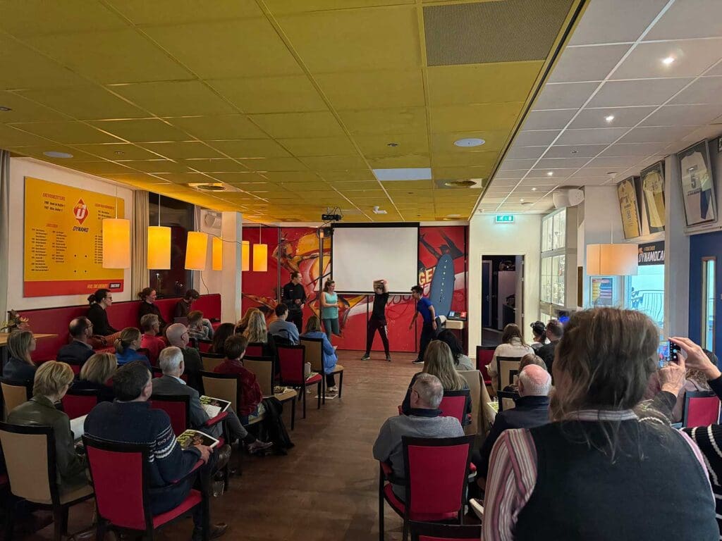 OCIVI trad op tijdens het Sportcafé Inclusie en Diversiteit