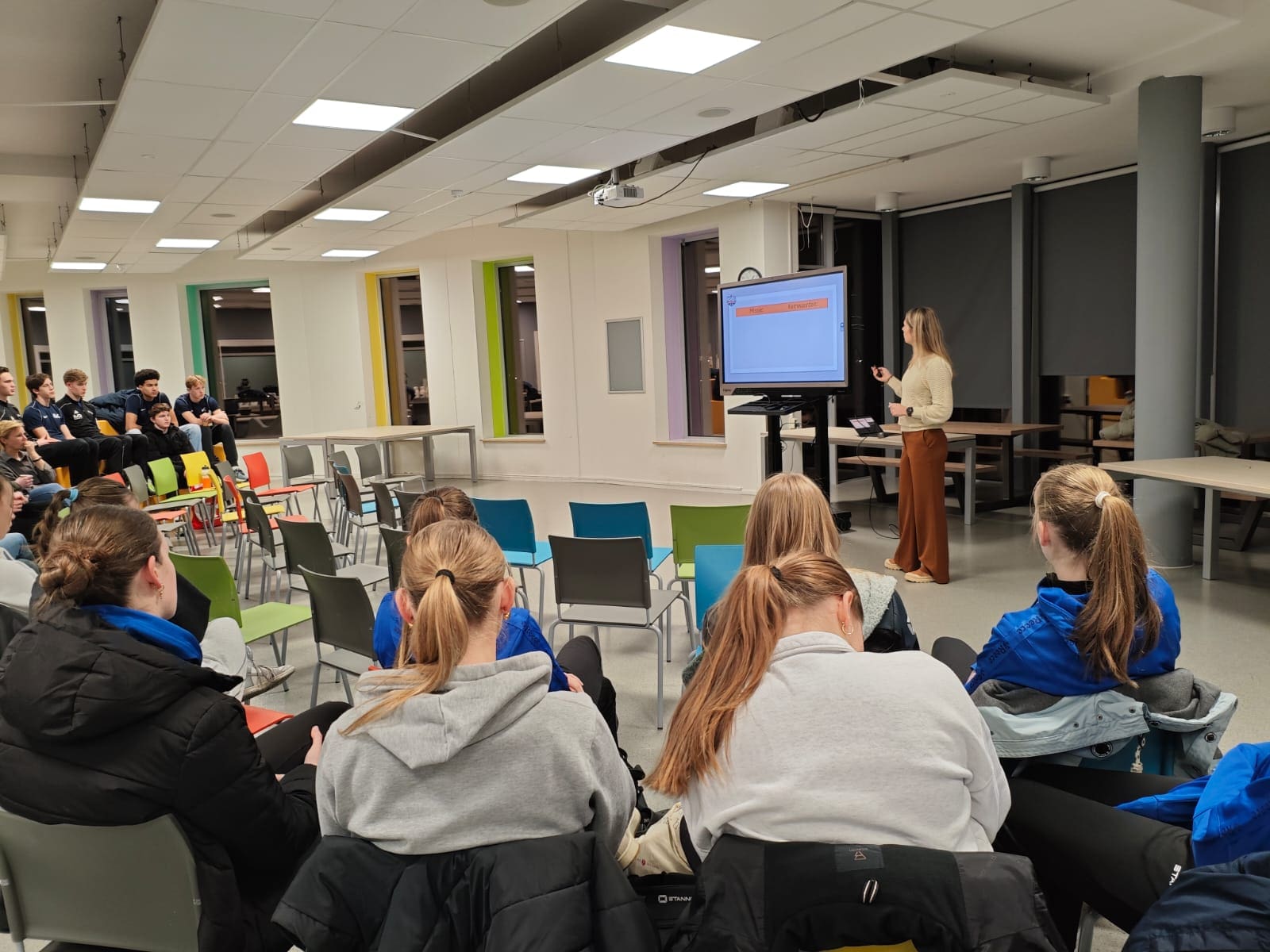 Kick-off MSA 055, een bijeenkomst waar sporters, trainers en coaches de Multi Sport Academy aftrapten
