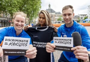 Aftrap campagne Discriminatie = Kansloos tijdens Sportplein Beweegfestival