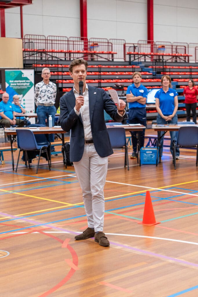 Wethouder Jarin van der Zande opent de Vitaliteitsdag